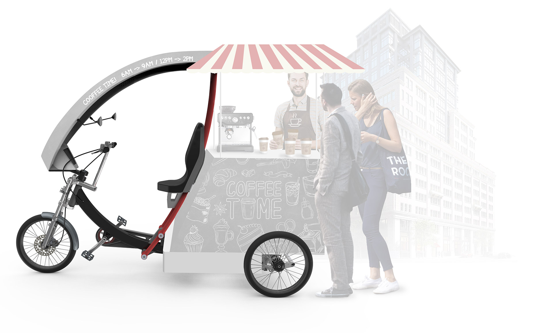 cargo bike cafe